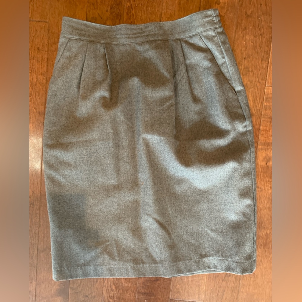 Vintage Tabi Virgin Wool Skirt